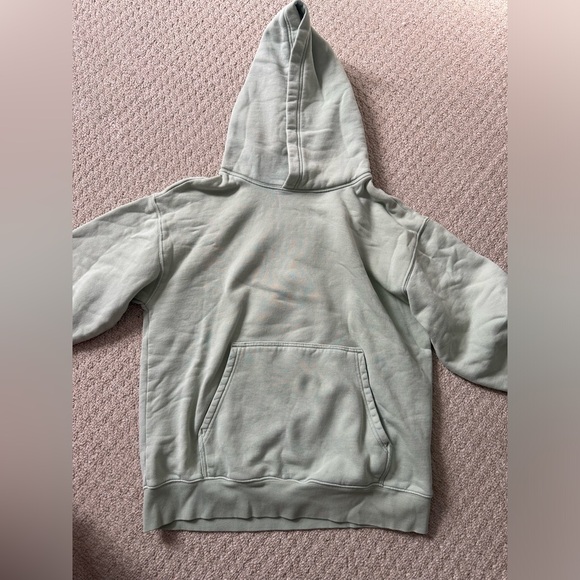 TNA Cozy Fleece Hoodie Mint Green - Size M - Picture 3 of 5